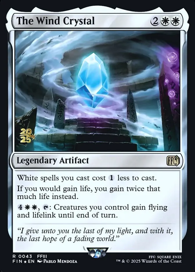 The Wind Crystal Front Face