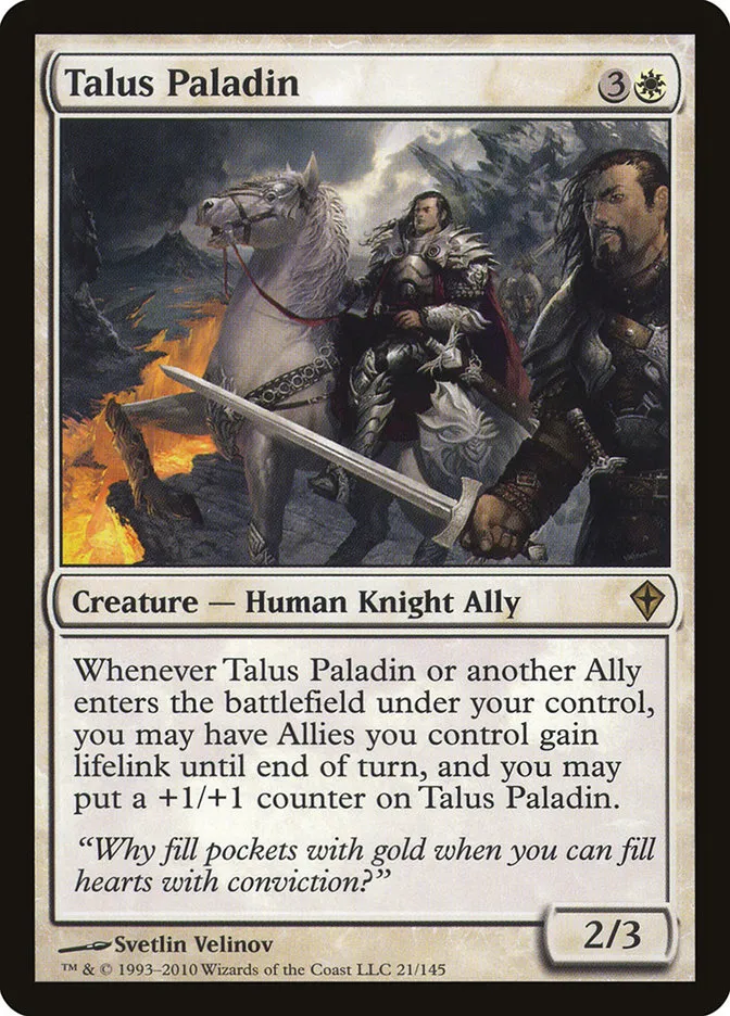 Talus Paladin Front Face