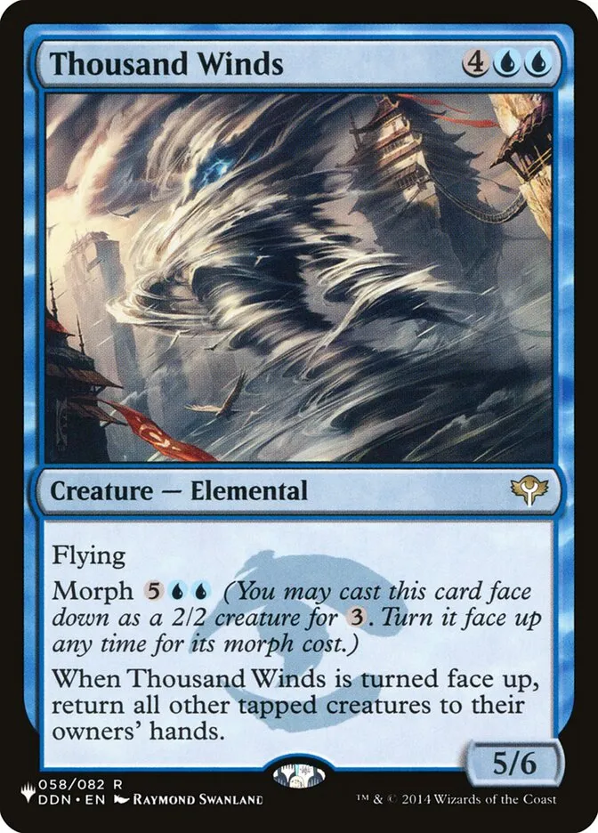 Thousand Winds Front Face