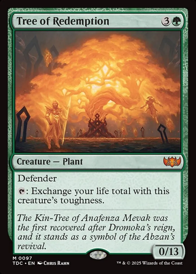 Tree of Redemption Front Face