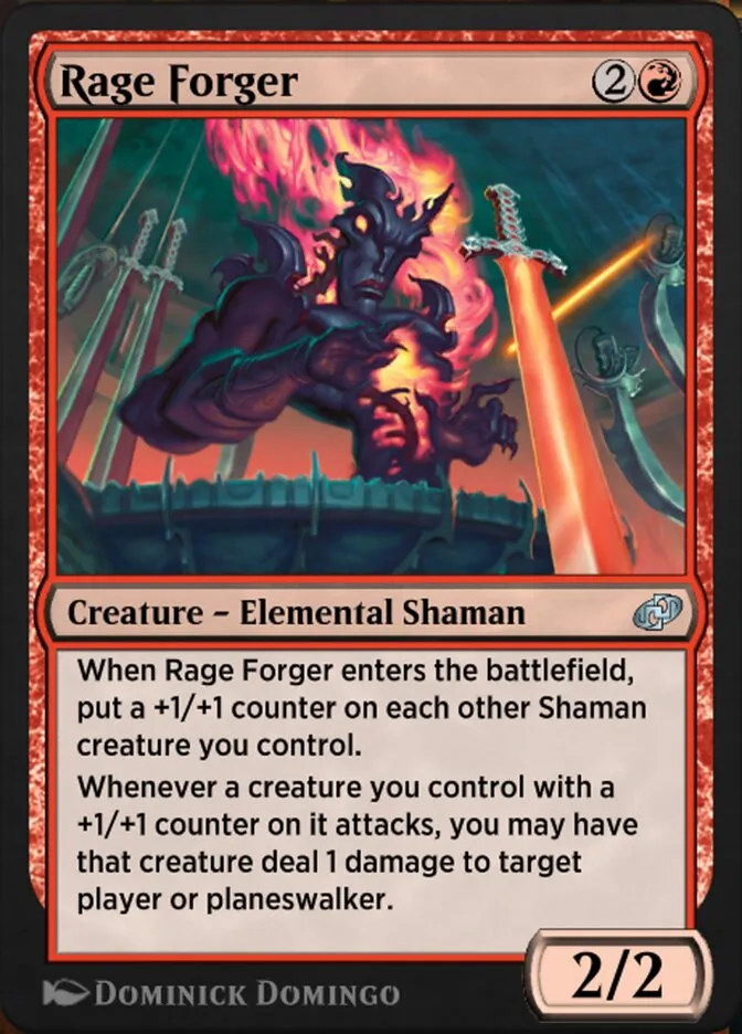 Rage Forger Front Face