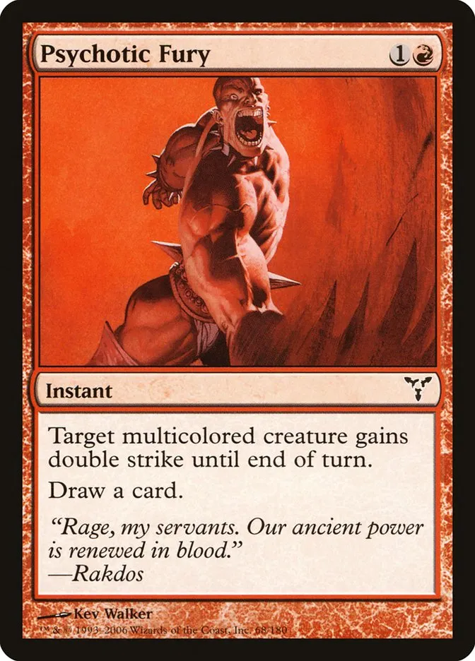 Psychotic Fury Front Face