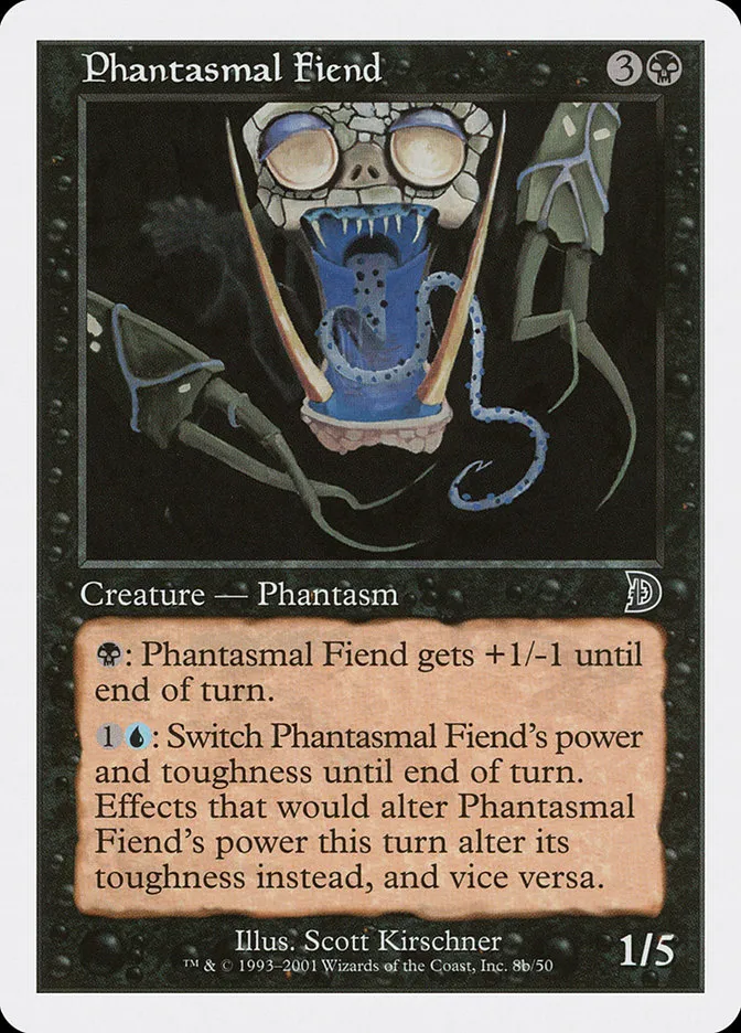 Phantasmal Fiend Front Face