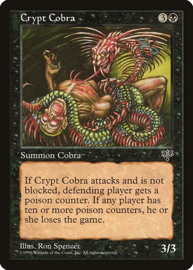 Crypt Cobra Front Face