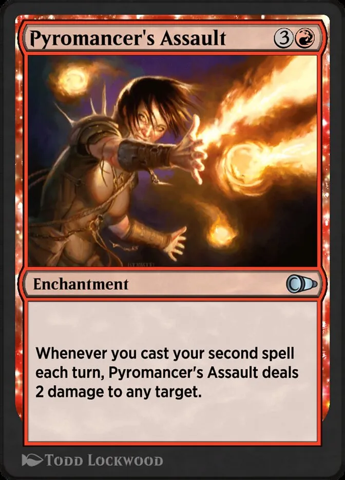 Pyromancer's Assault Front Face