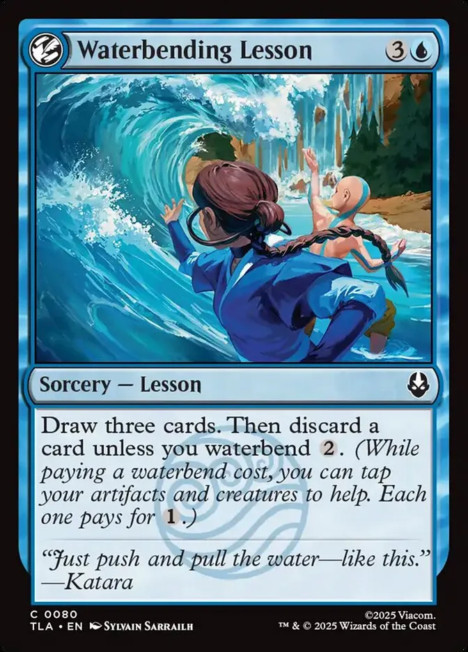Waterbending Lesson Front Face