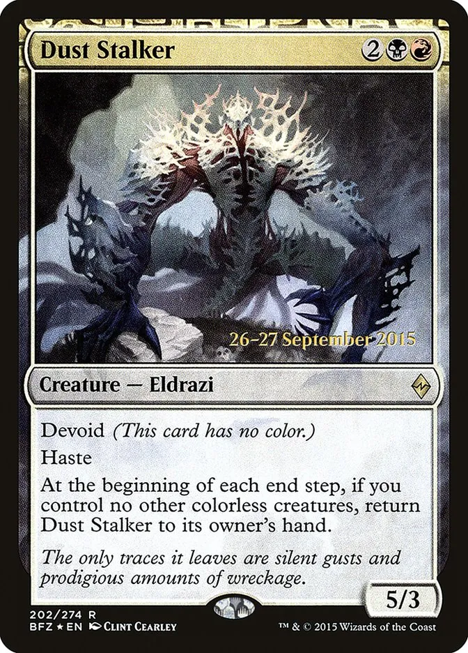 Dust Stalker Front Face
