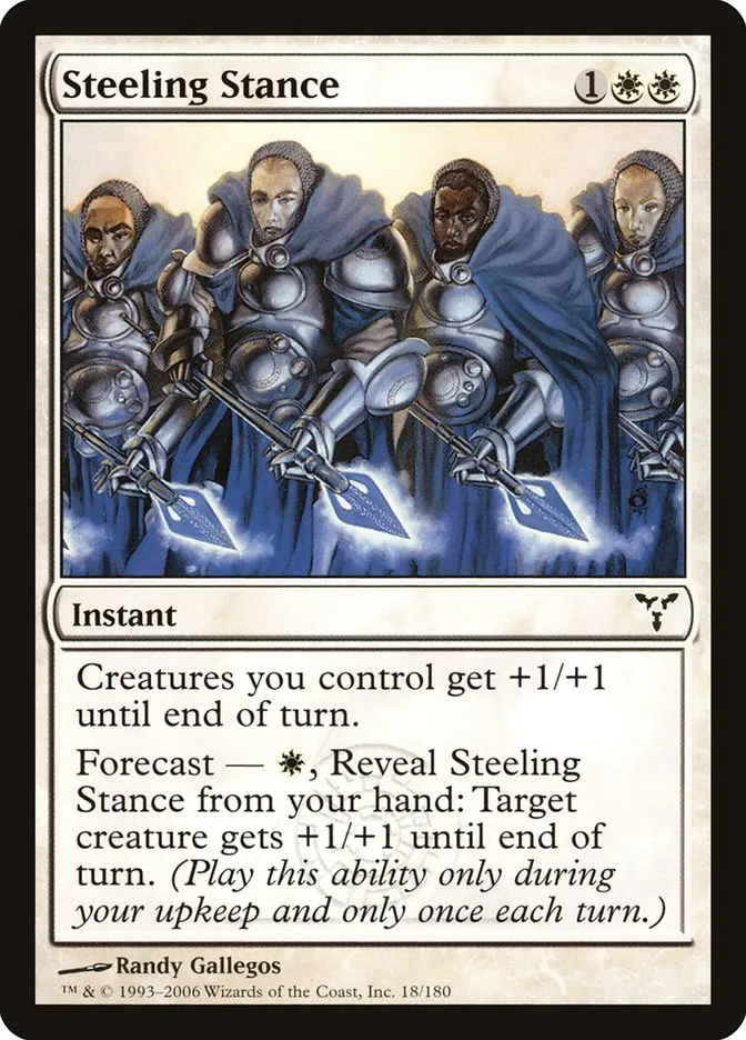 Steeling Stance Front Face