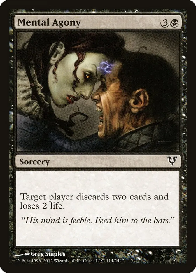 Mental Agony Front Face
