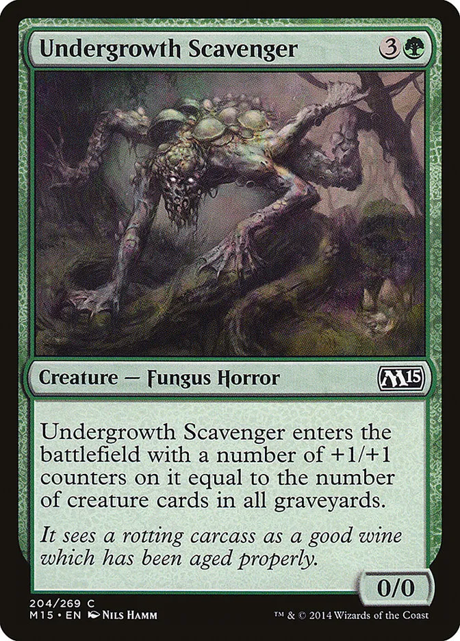Undergrowth Scavenger Front Face