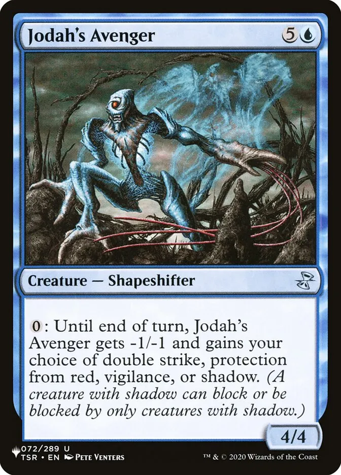 Jodah's Avenger Front Face