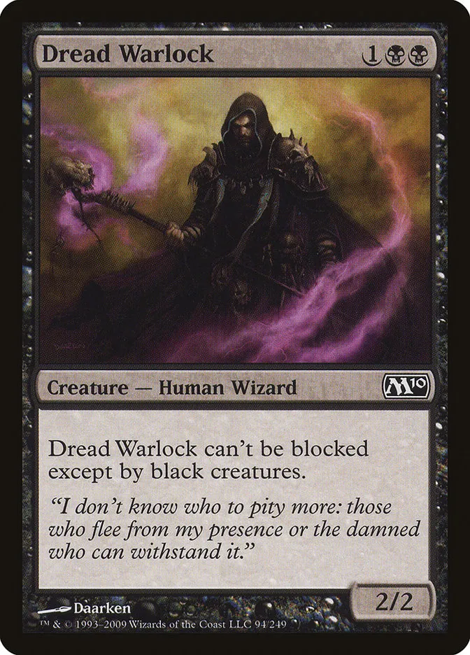 Dread Warlock Front Face