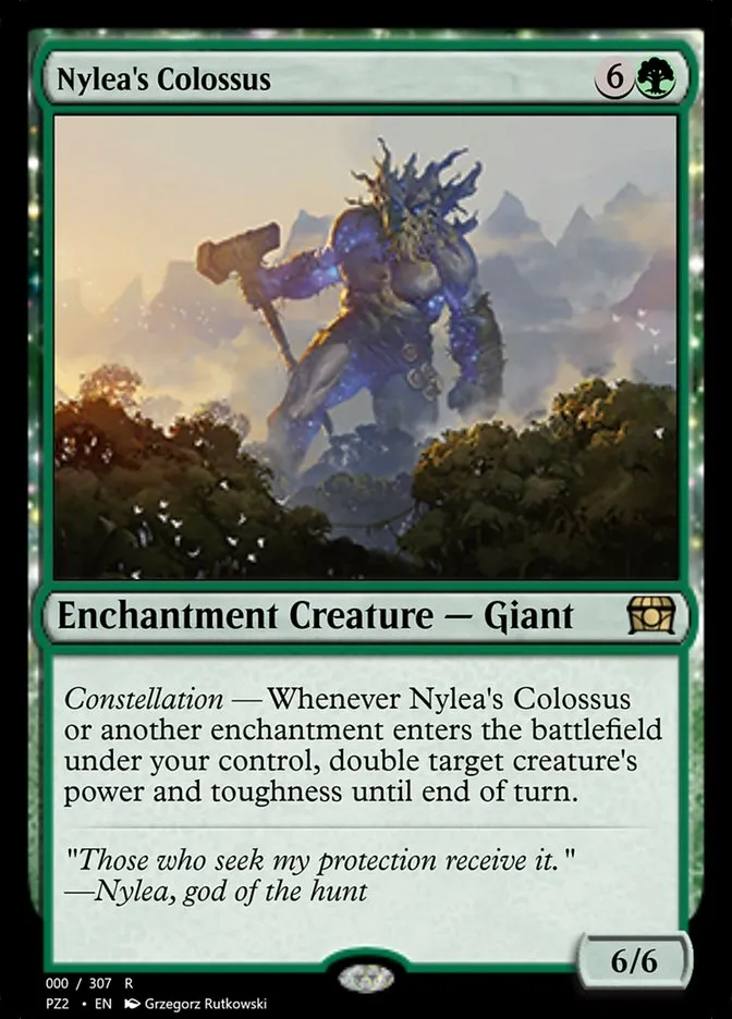 Nylea's Colossus Front Face