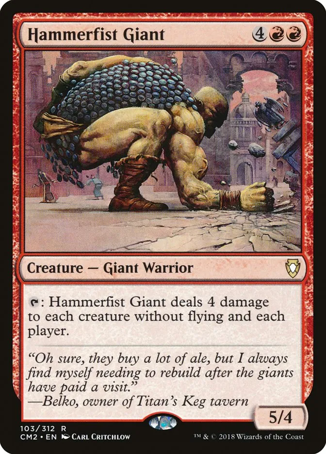 Hammerfist Giant Front Face
