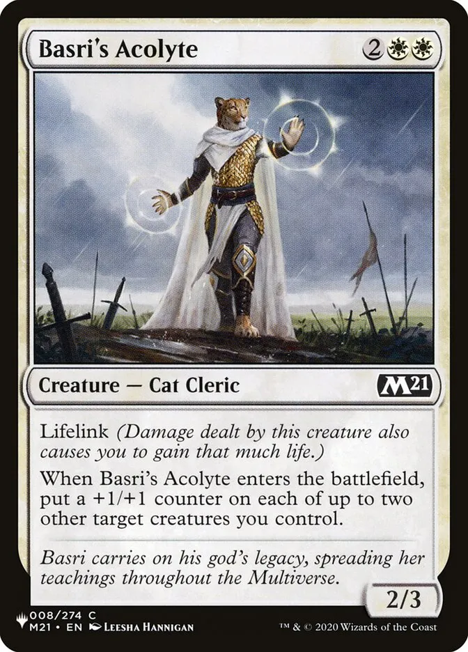 Basri's Acolyte Front Face