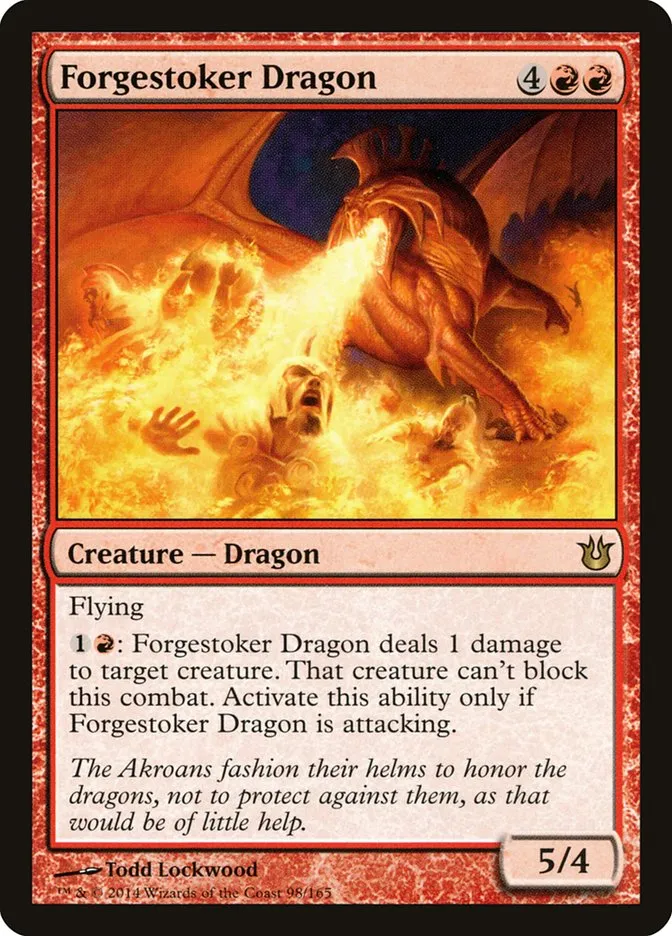 Forgestoker Dragon Front Face