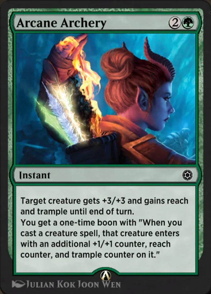 Arcane Archery Front Face
