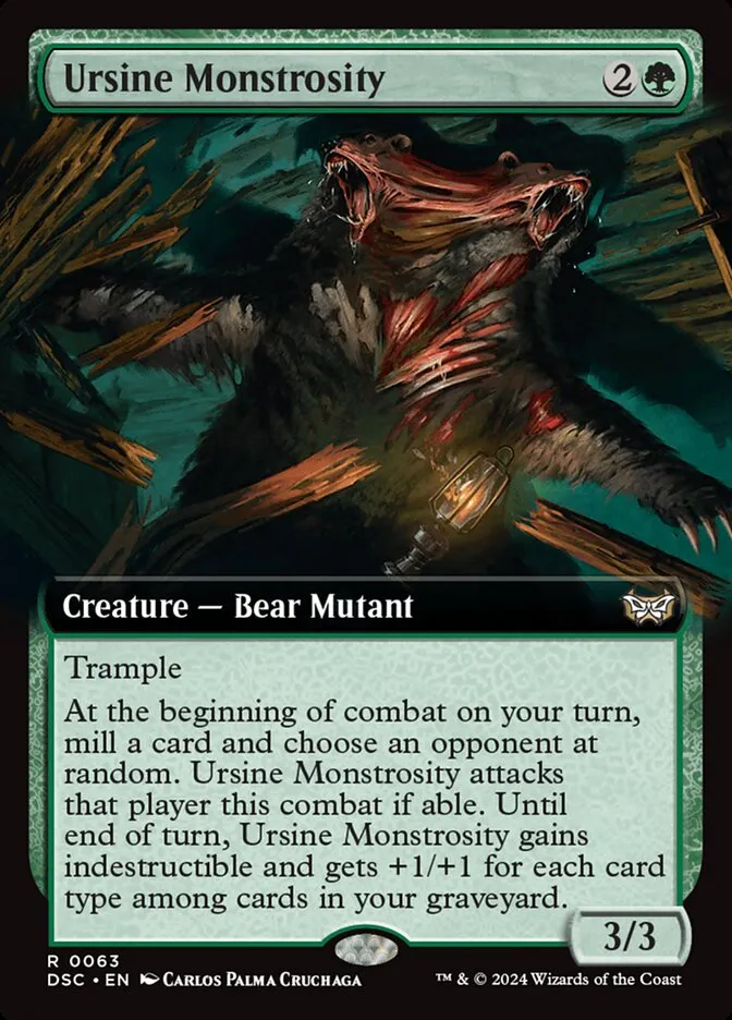 Ursine Monstrosity Front Face
