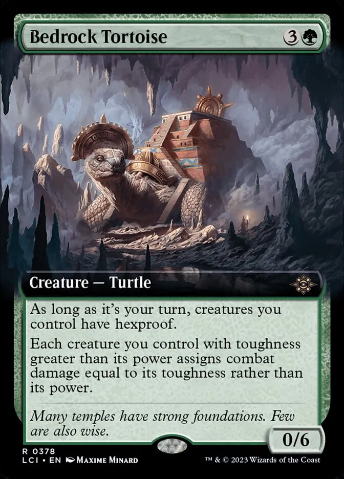Bedrock Tortoise Front Face