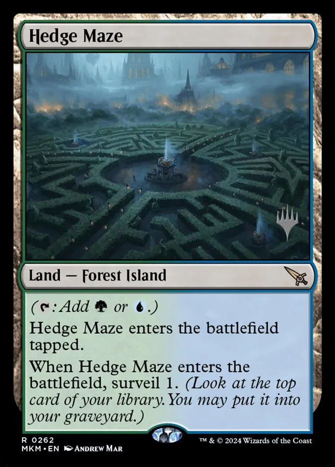 Hedge Maze Front Face