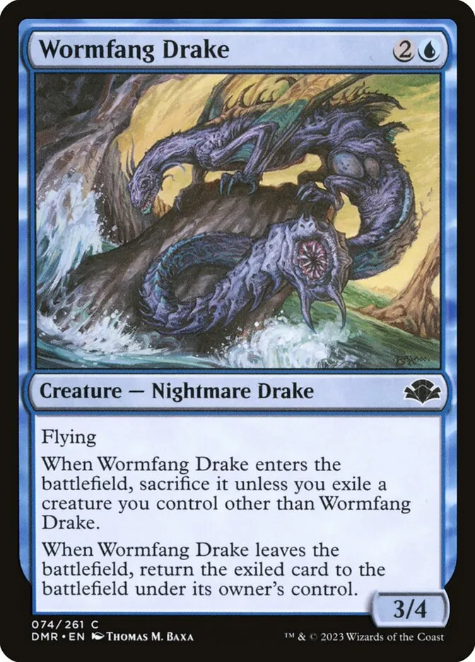Wormfang Drake Front Face