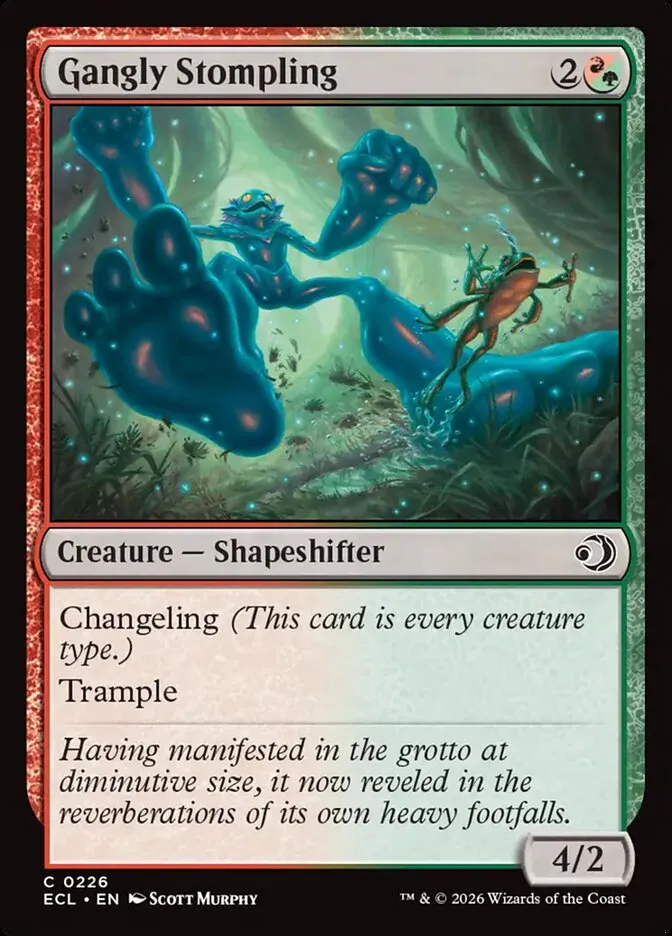 Gangly Stompling Front Face