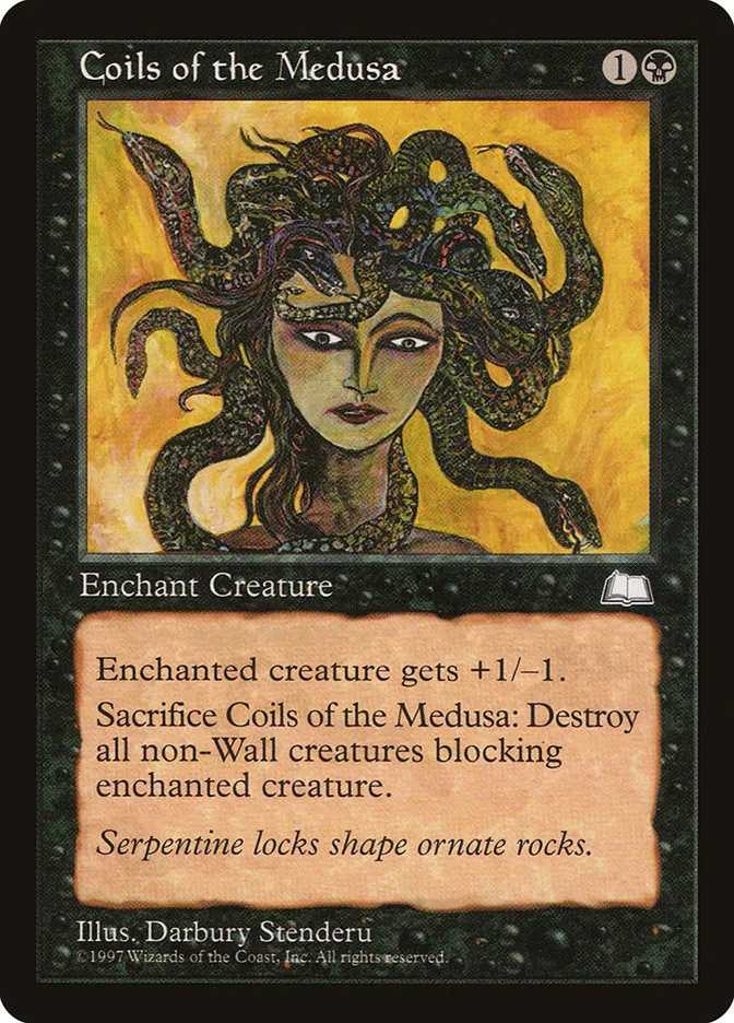 Coils of the Medusa Front Face