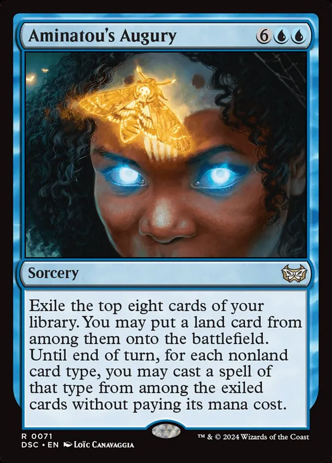 Aminatou's Augury Front Face