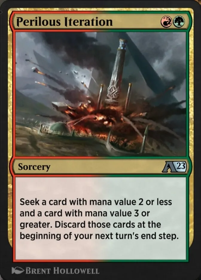 Perilous Iteration Front Face