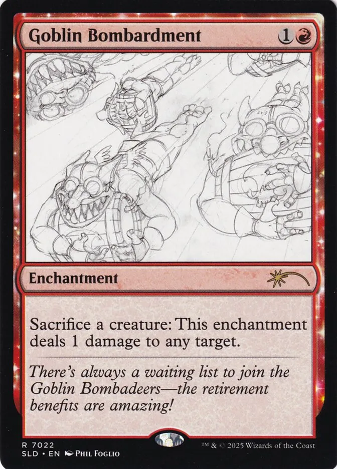 Goblin Bombardment Front Face