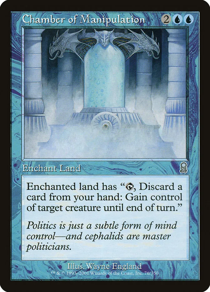Chamber of Manipulation Front Face