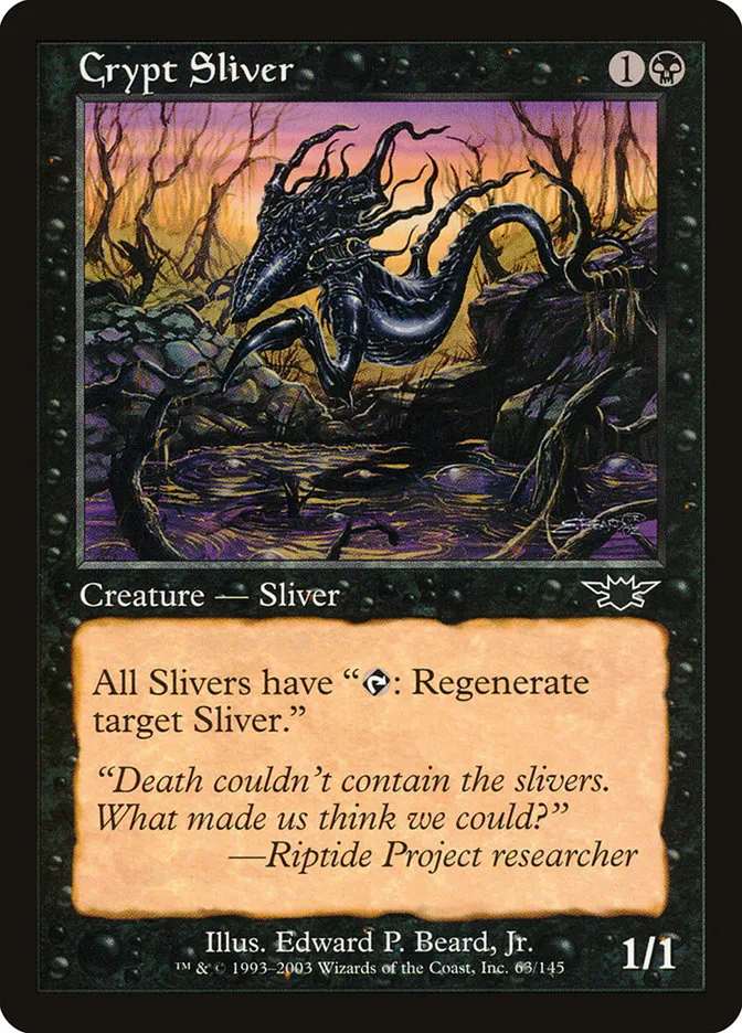 Crypt Sliver Front Face
