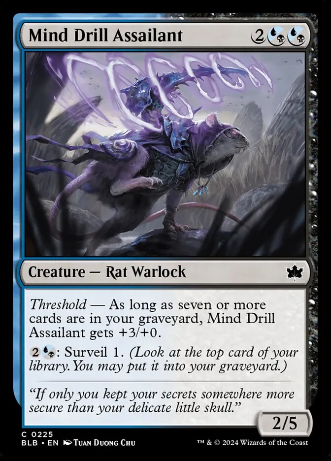 Mind Drill Assailant Front Face