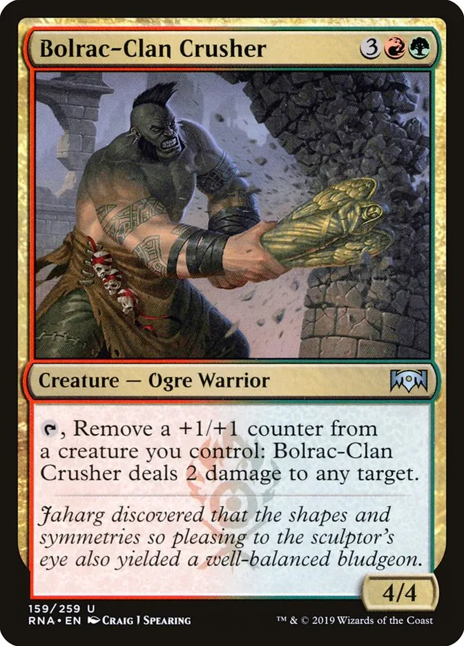 Bolrac-Clan Crusher Front Face