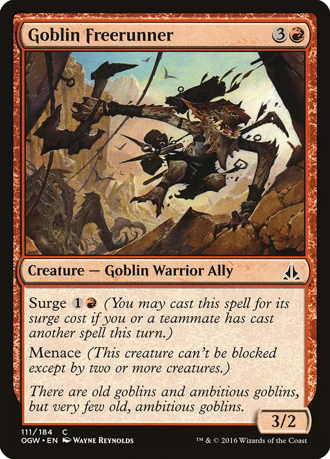 Goblin Freerunner Front Face
