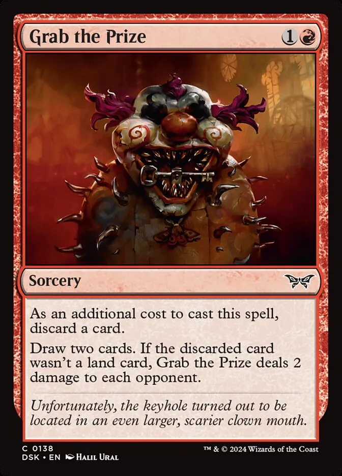 Grab the Prize Front Face