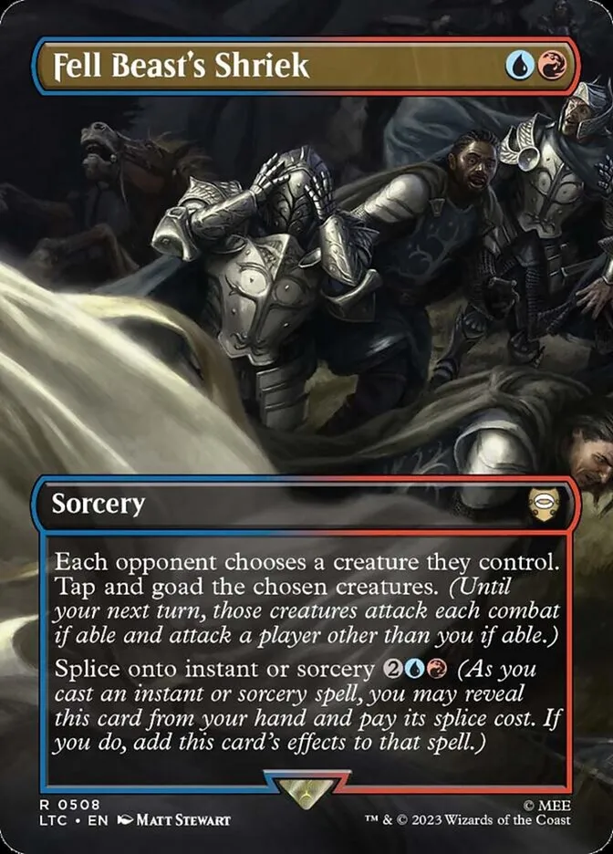 Fell Beast's Shriek Front Face