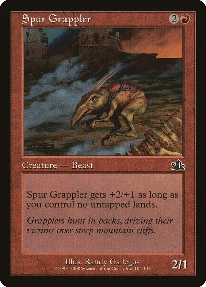 Spur Grappler Front Face
