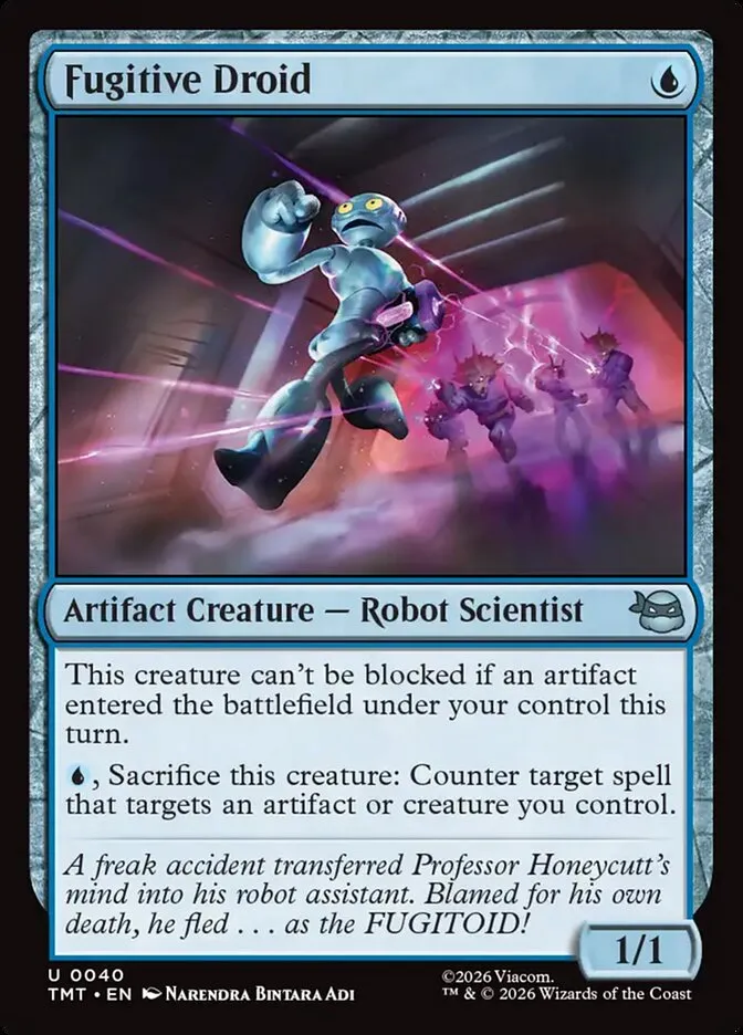 Fugitive Droid Front Face