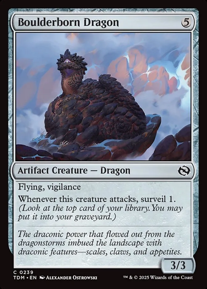 Boulderborn Dragon Front Face