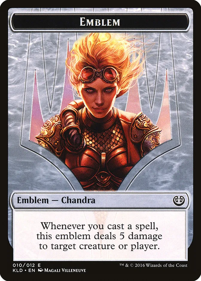 Chandra, Torch of Defiance Emblem Front Face