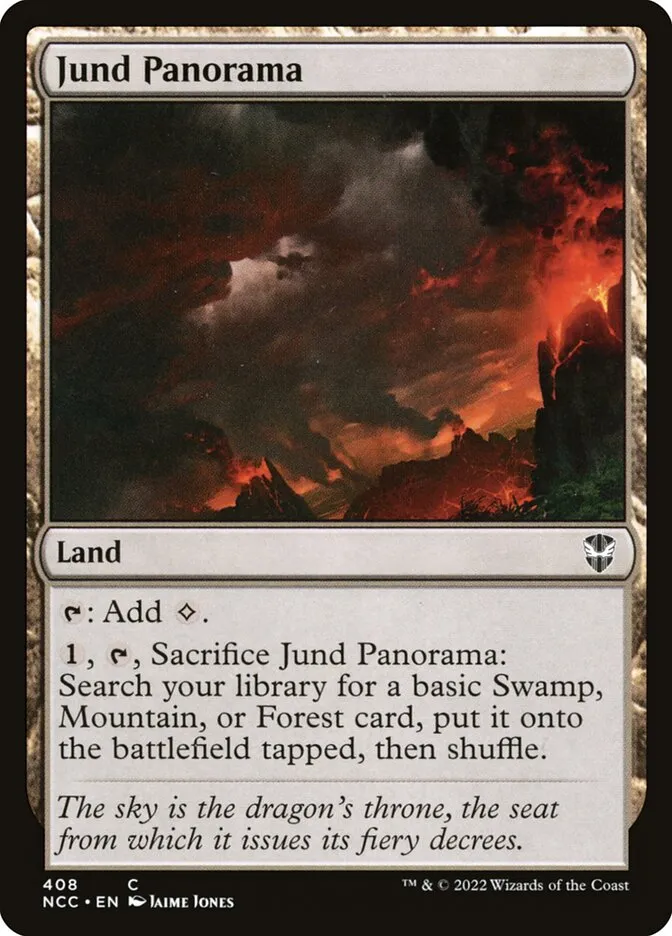 Jund Panorama Front Face