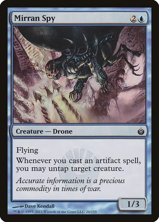 Mirran Spy Front Face
