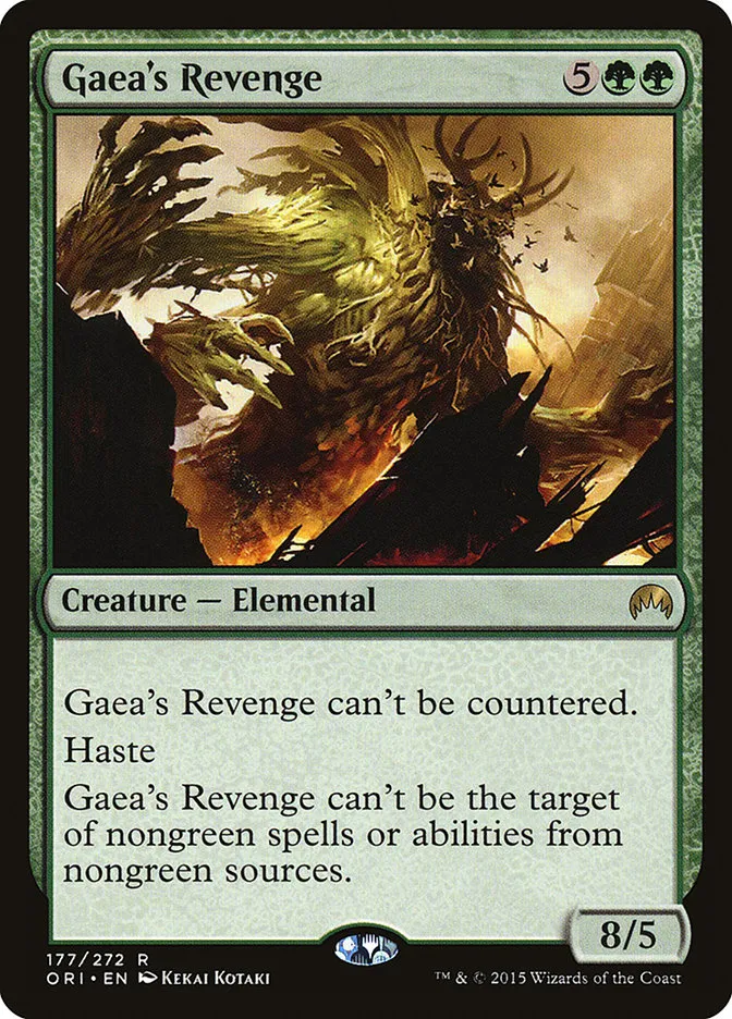 Gaea's Revenge Front Face