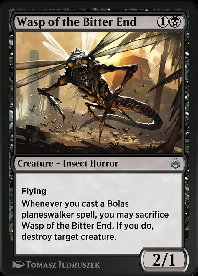 Wasp of the Bitter End Front Face
