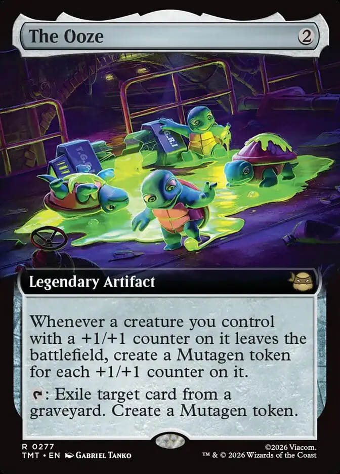 The Ooze Front Face
