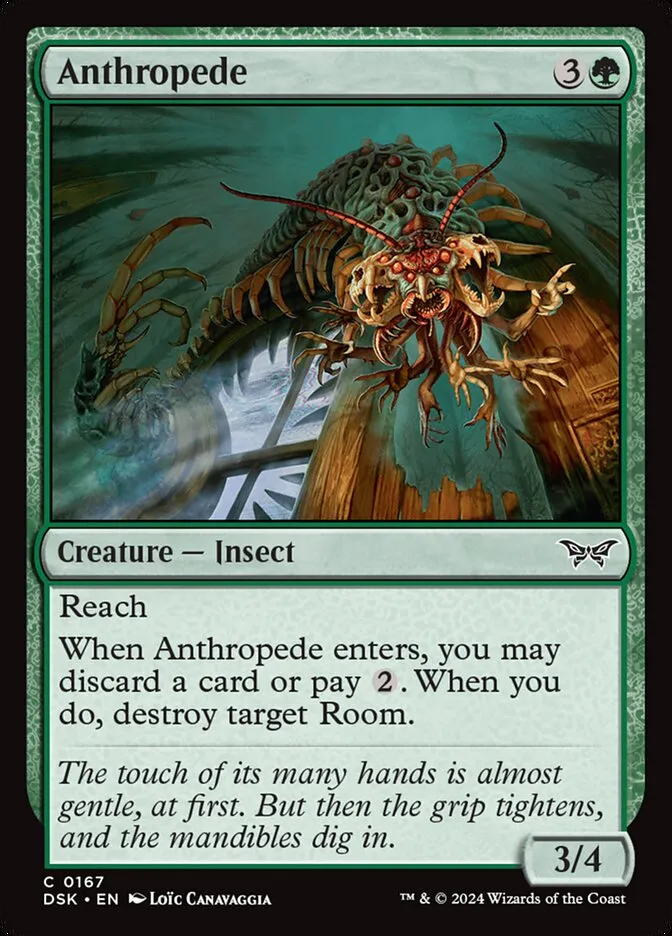 Anthropede Front Face