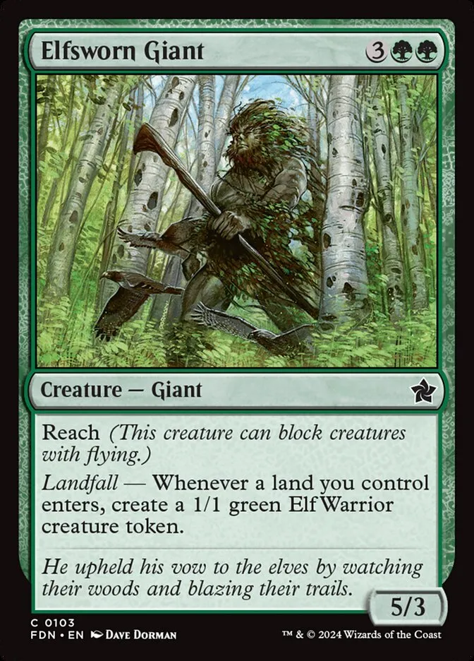 Elfsworn Giant Front Face