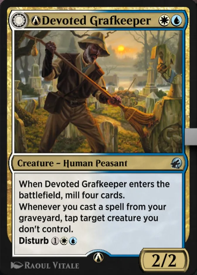 A-Devoted Grafkeeper // A-Departed Soulkeeper Front Face
