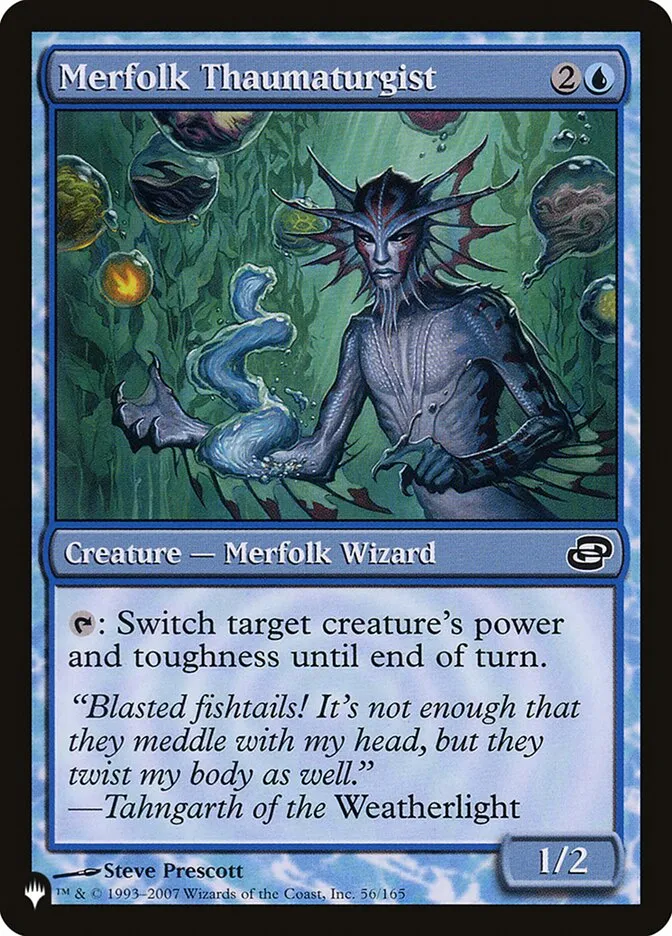 Merfolk Thaumaturgist Front Face